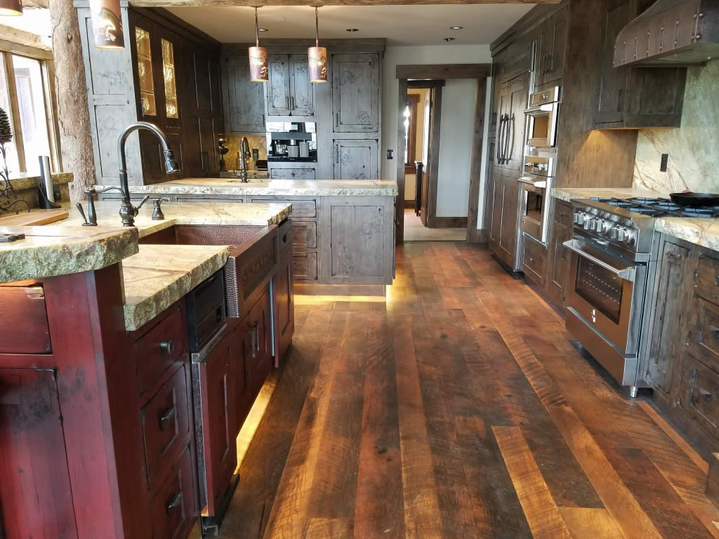 Western Classic Custom Kitchen Interior Visions